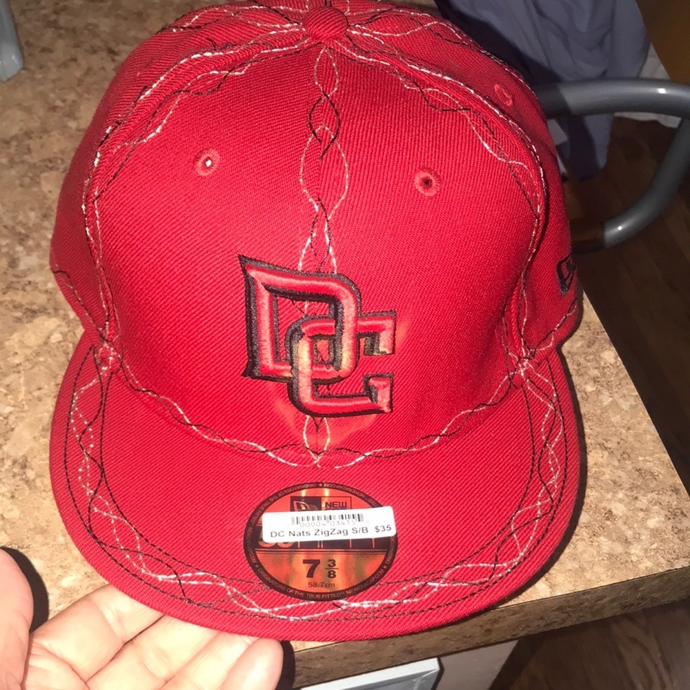 NWT MLB DC Nationals Wool Fitted Cap